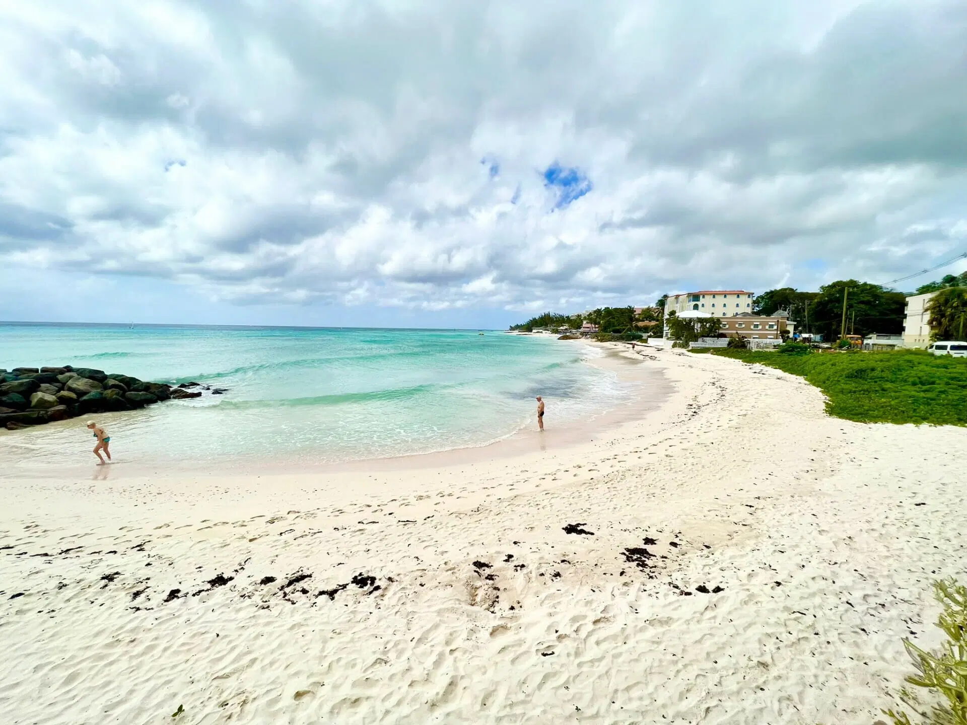 Welches Beach panorama